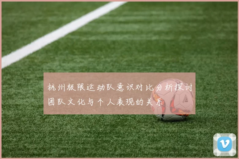 杭州极限运动队意识对比分析探讨团队文化与个人表现的关系