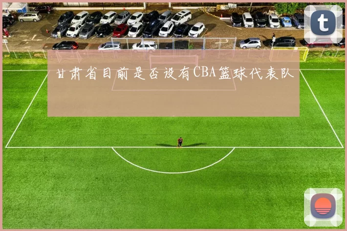 甘肃省目前是否设有CBA篮球代表队